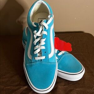 😄Vans Unisex NWT Skater Shoes 9 suede and canvas